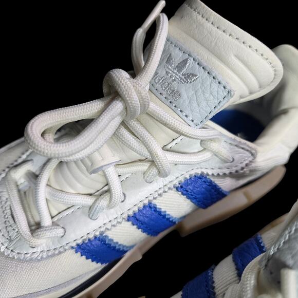 Adidas Ivy Park Super Sleek Sneakers White Chunky Platform Flatform Leather 7.5 - Picture 9 of 16